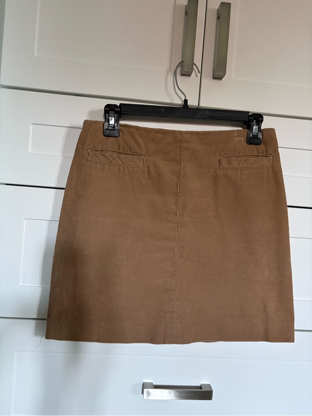 Women's Old Navy Tan Corduroy Mini Skirt in Brown, Size - 8